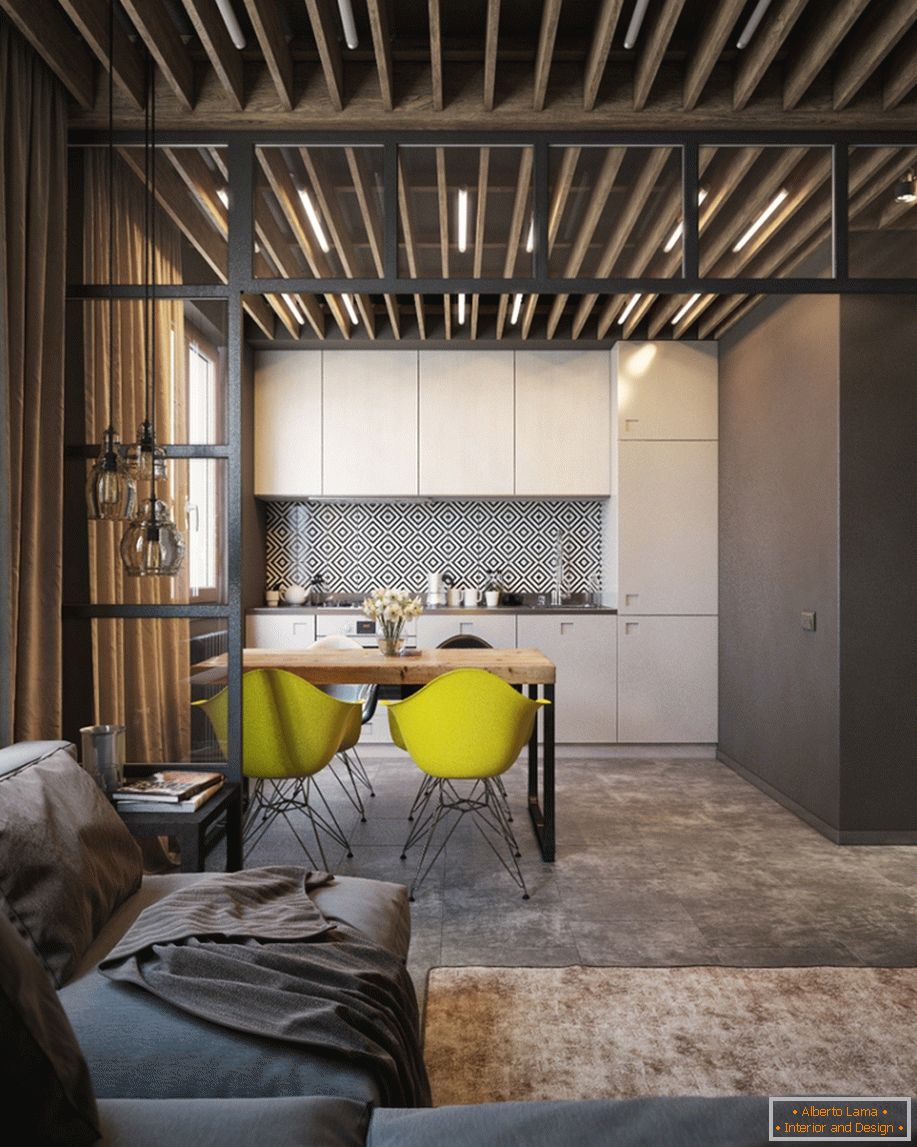 Diseño de interiores estilo loft