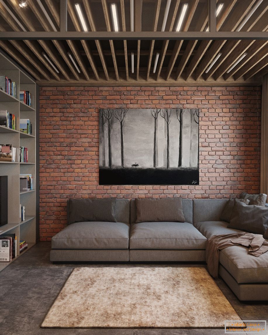 Diseño de interiores estilo loft