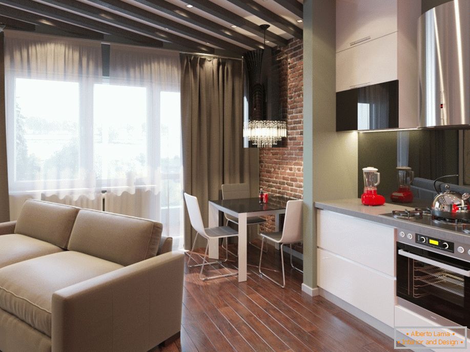 Diseño de interiores estilo loft