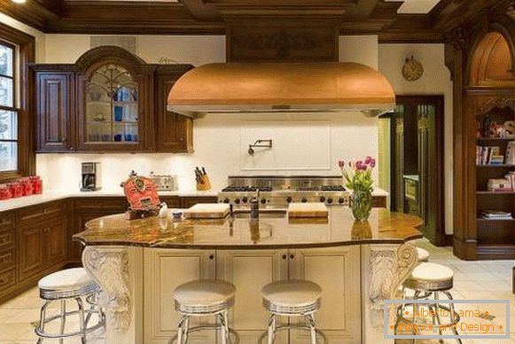 Diseño de cocina de Catherine Zeta-Jones y Michael Douglas