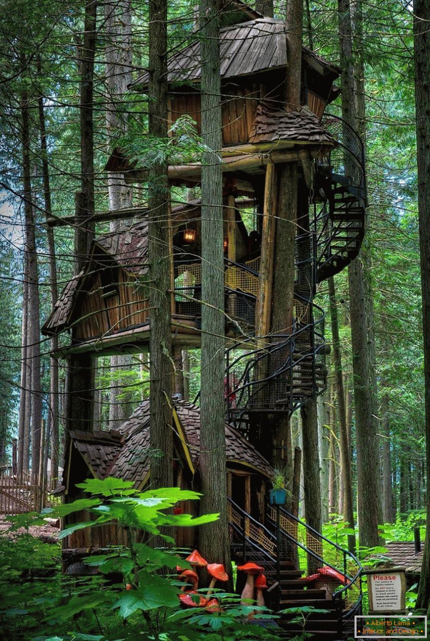 Three Story Treehouse (Columbia Británica, Canadá)