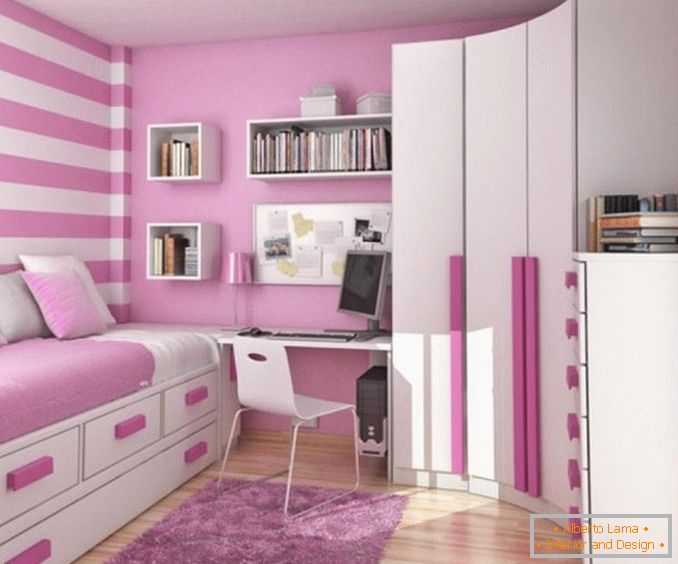 Dormitorio para una niña