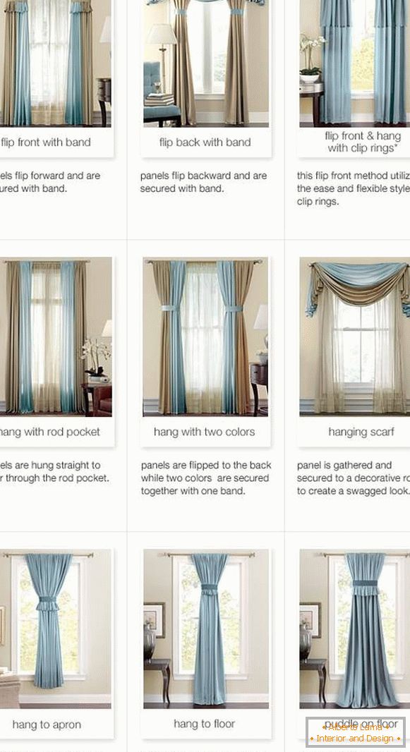 Cómo colgar cortinas