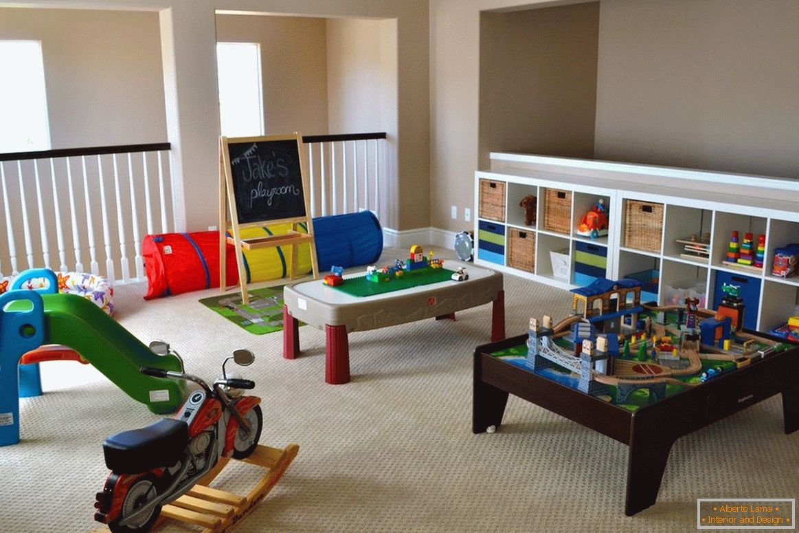 Sala de juegos para el niño