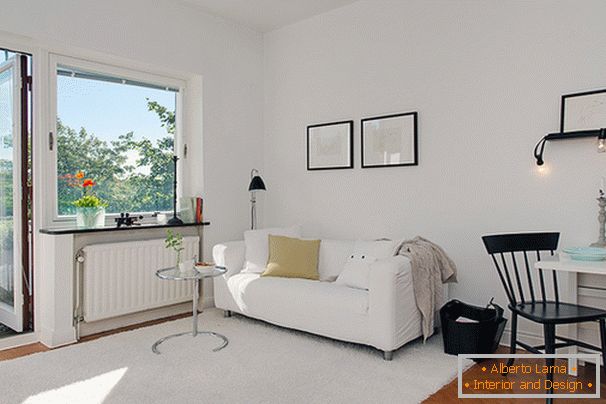 Apartamento pequeño interior en Goteborg