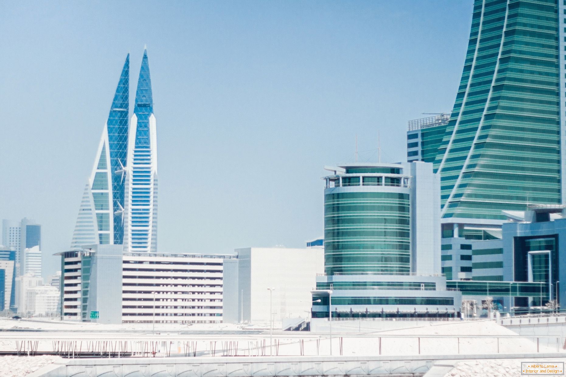 La arquitectura moderna de Bahrein