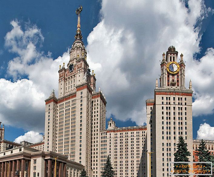 El Imperio de Stalin se convirtió en una dirección arquitectónica separada.