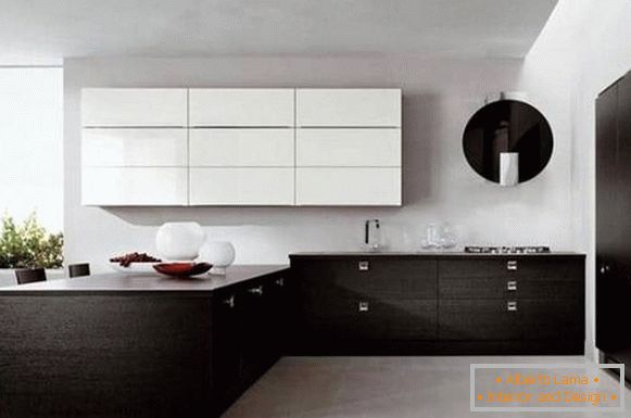 Cocina en blanco y negro, foto 14