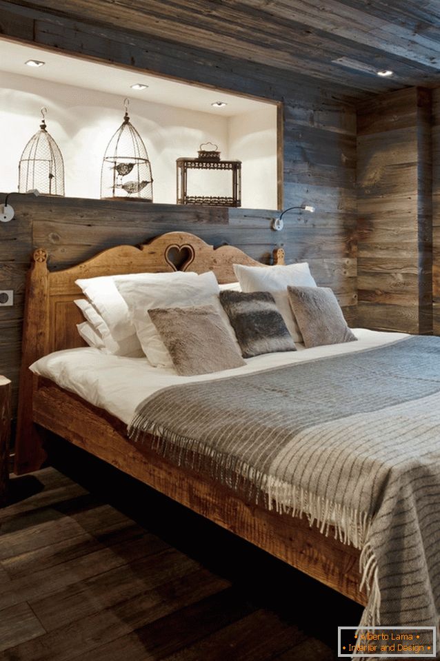 Dormitorio de madera, ¿es hermoso?