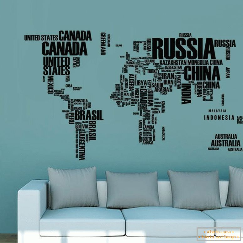 Mapa de países
