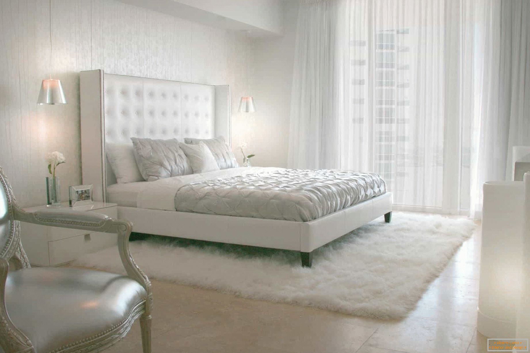 Muebles и фурнитура в одном стиле для классической спальни