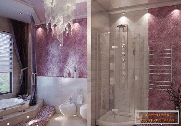 diseño de un baño grande, foto 22