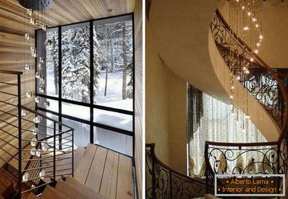 Diseño de una escalera en una casa privada, foto 6