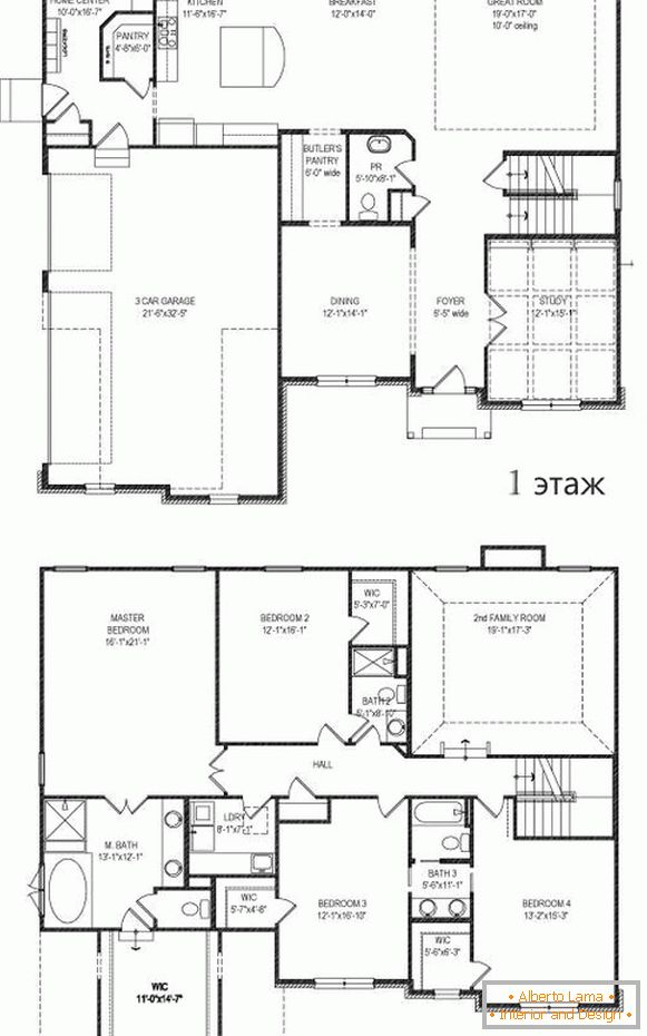 Planificación de habitaciones en una casa privada con sus propias manos