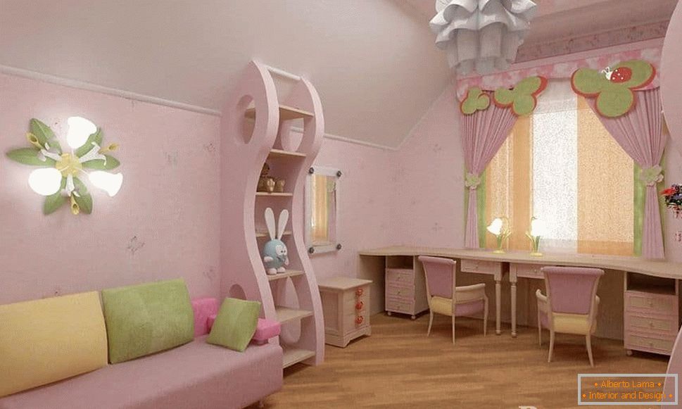 Muebles funcionales para niñas