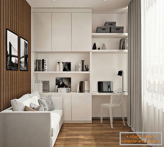 diseño de interiores de un apartamento de dos habitaciones, foto 9
