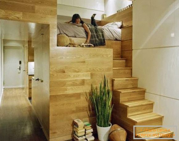diseño de interiores de un pequeño apartamento de una habitación, foto 33