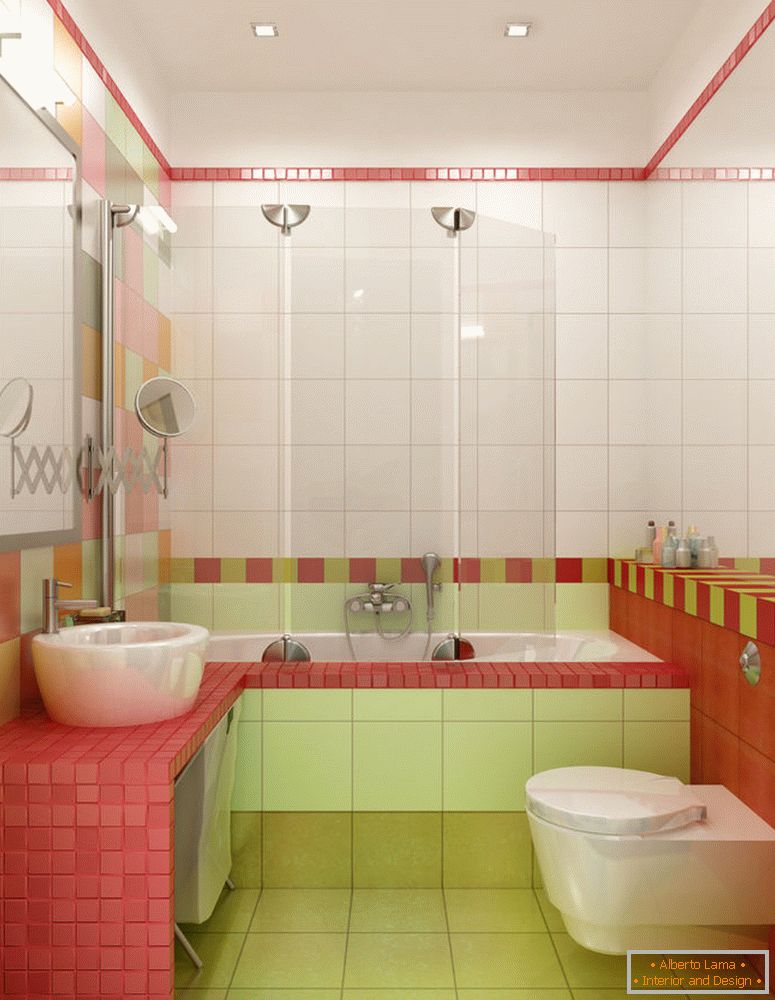Diseño de interiores de baño