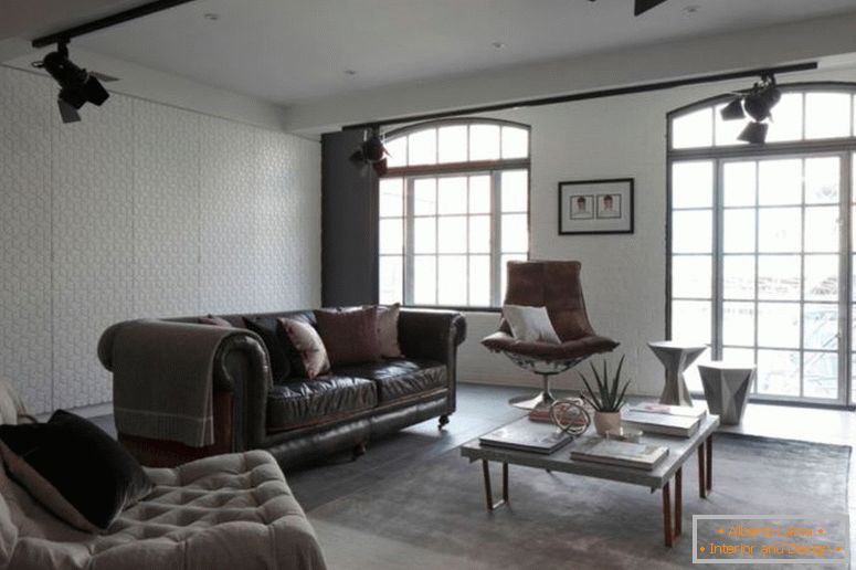 lujo-loft-apartamento-sala de estar-diseño