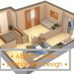 Diseño de apartamento simple