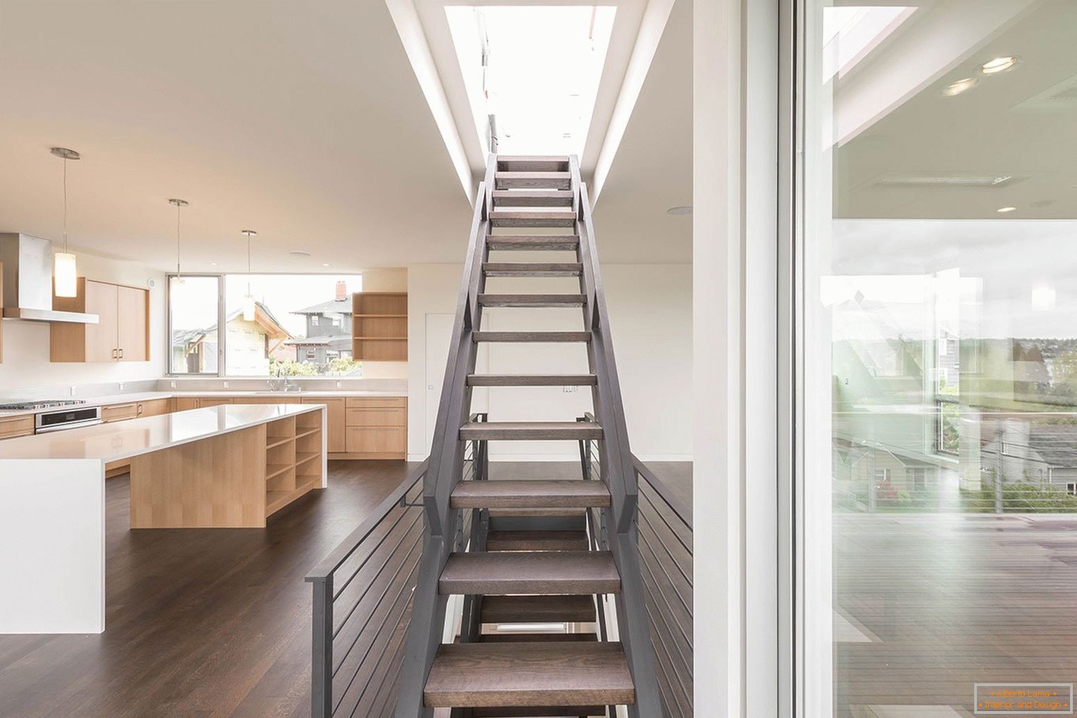 Escaleras en estilo loft