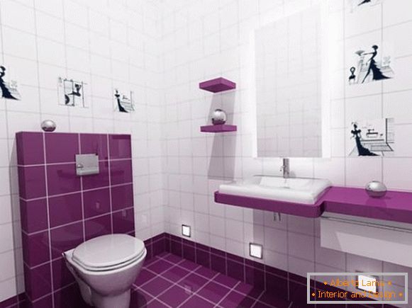 Diseño de azulejos en el baño, foto 12