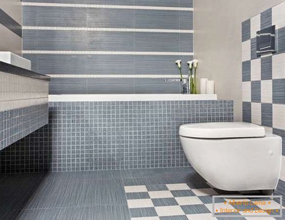 Diseño de azulejos en el baño, foto 15