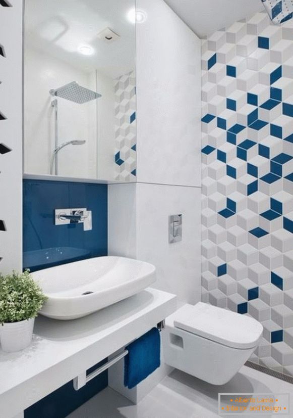 Diseño de azulejos en el baño, foto 23