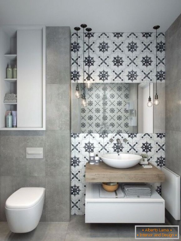 Diseño de azulejos en el baño, foto 3
