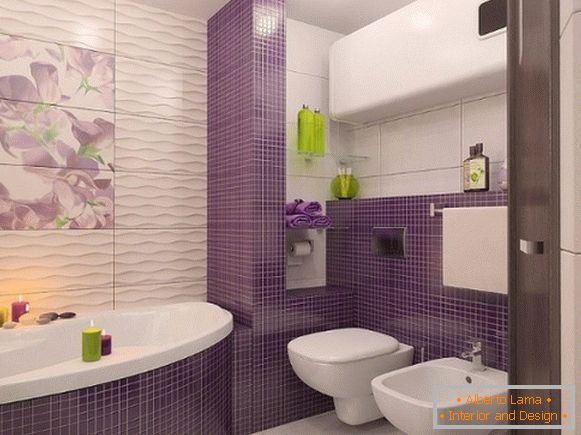 Diseño de azulejos en el baño, foto 4