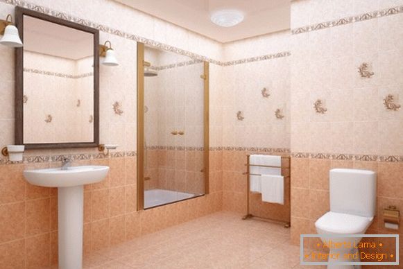 Diseño de azulejos en el baño, foto 10