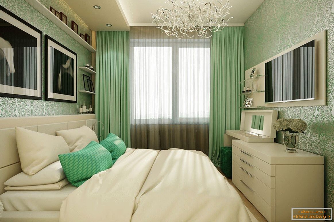 Diseño de dormitorio 10 metros cuadrados m - interior para