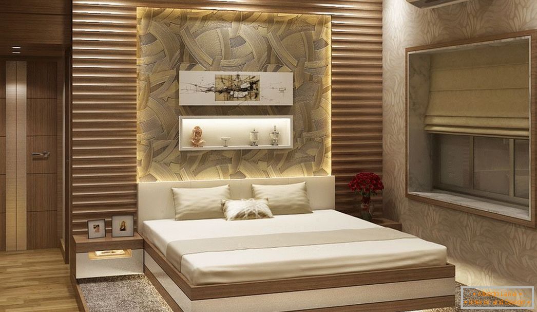 Dormitorio en tonos beige