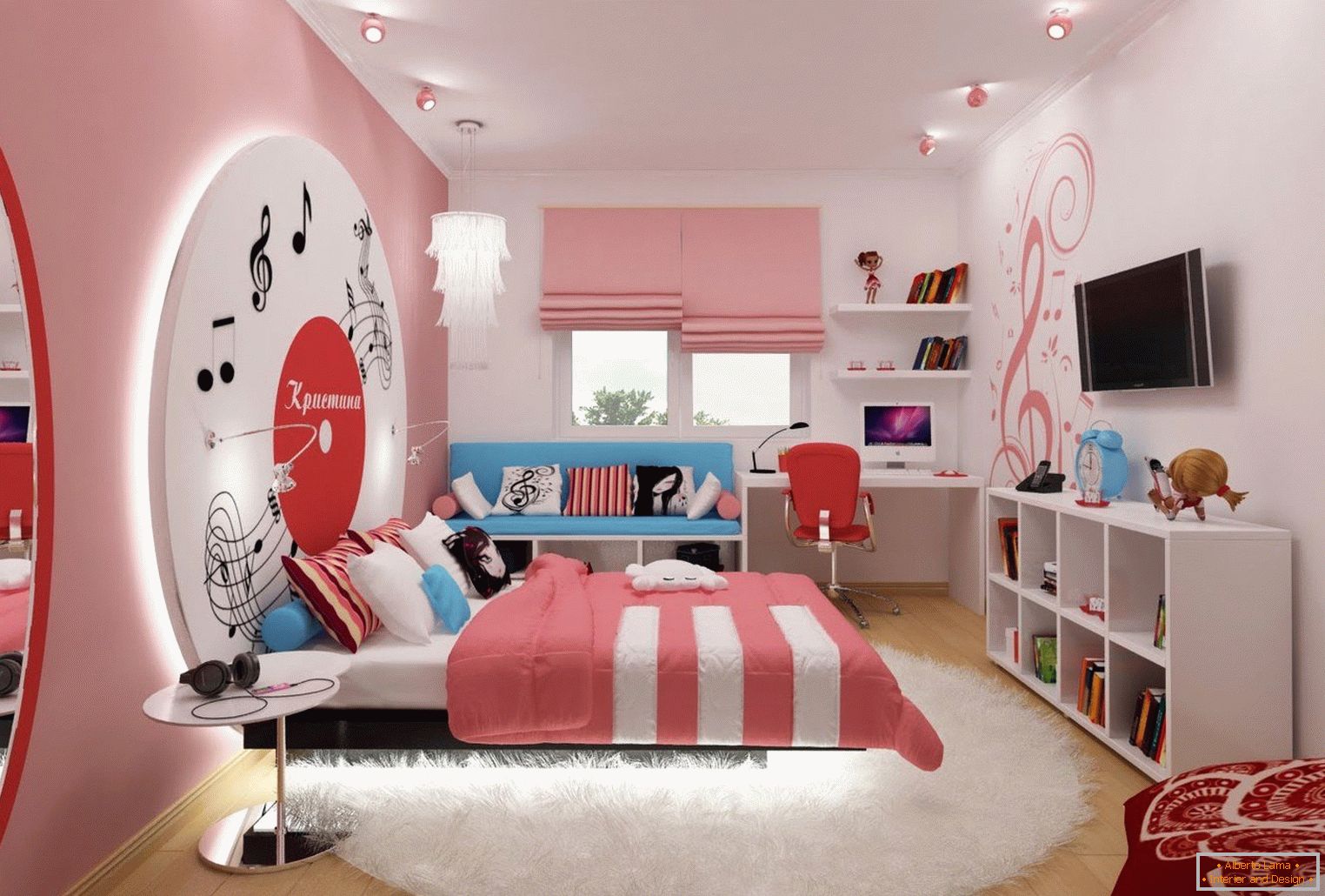 Diseño-proyecto de una habitación para un adolescente