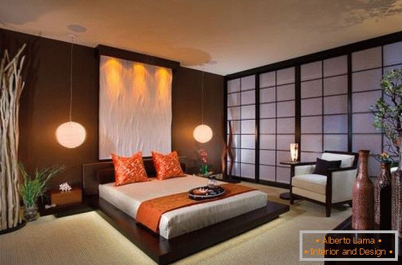 Dormitorio en estilo chino