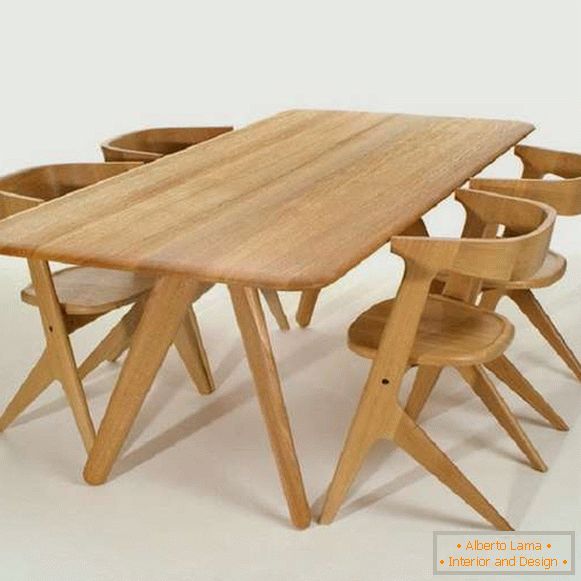 sillas de diseño de madera, foto 36