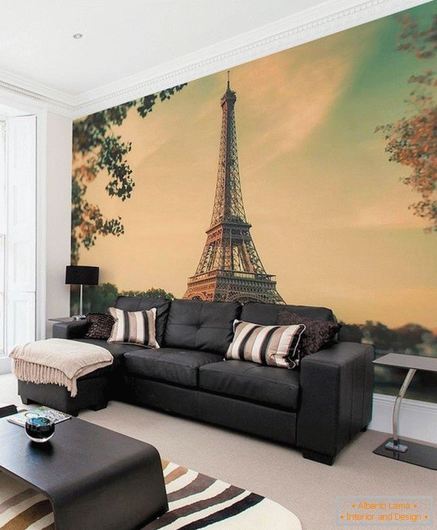 La Torre Eiffel en la sala de estar