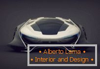 Concepto futurista LADA L-Rage concepto 2080 del diseñador Dmitry Lazarev