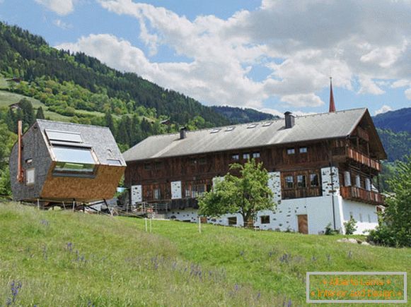 Aspecto de una pequeña casa de campo Ufogel en Austria