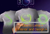 Camiseta interactiva con láser ultravioleta
