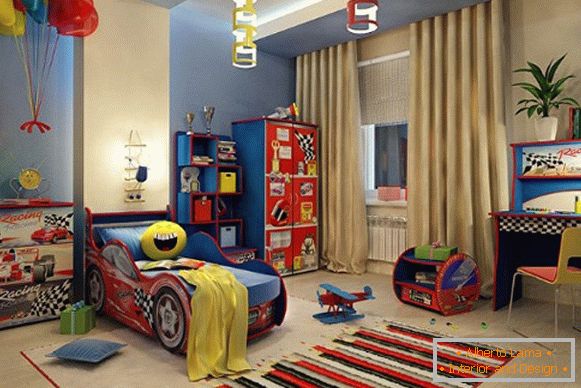 dormitorio interior para niño photo