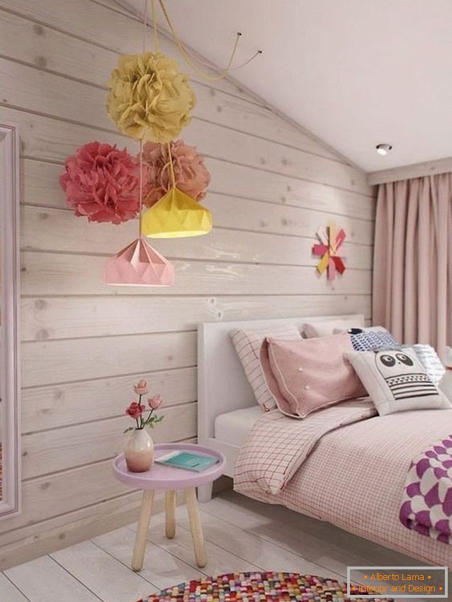 Decoración de dormitorio con textiles