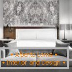 Color gris en diseño de invitado