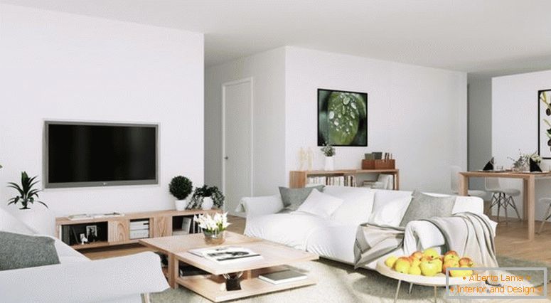 escandinavo-apartamento-blanco-vida-entretenimiento-con-orgánico-verde-y-madera-acentos