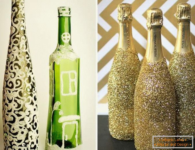 Cómo decorar una botella de vino con un hermoso diseño