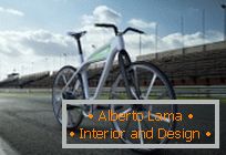 Concepto электрического bicicletaа eCycle Electric Bike