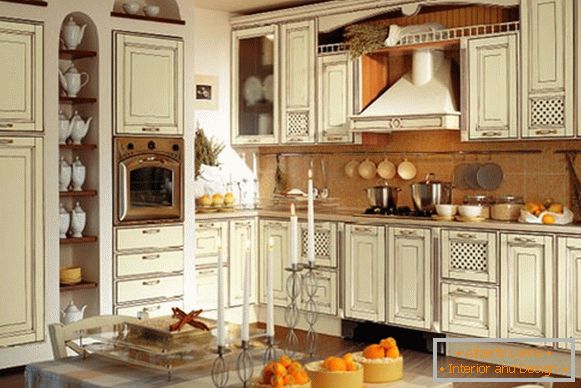 muebles de cocina для просторной кухни
