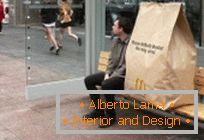 Publicidad creativa al aire libre: artículos inusualmente grandes