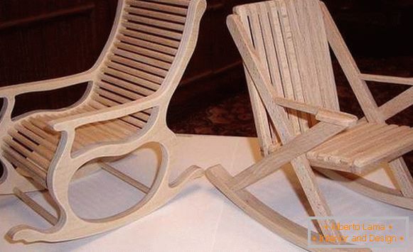 sillón mecedora + manos propias dibujos de madera contrachapada, foto 28