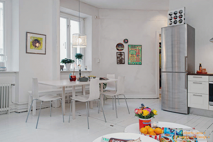 Original pequeño apartamento de 34 m2 en Suecia